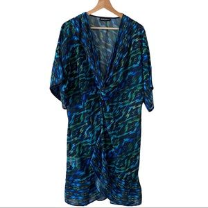 Miraclesuit Cover Up Jewels of the Nile Cover-Up Blue Green Medium
